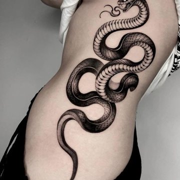 serpiente tatuaje