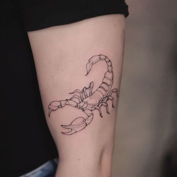 tatuaje de escorpio