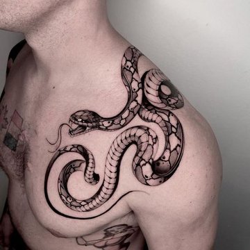 serpiente tatuaje