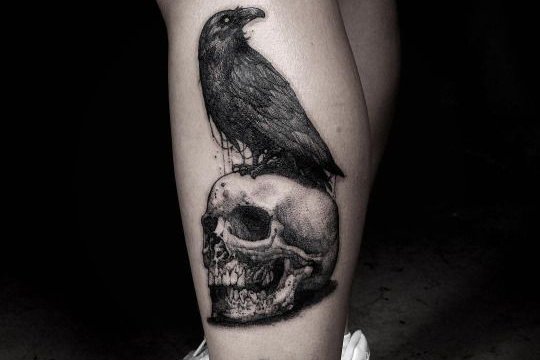 cuervos tatuajes