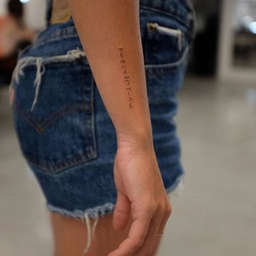 Tipos de fuentes para tatuajes