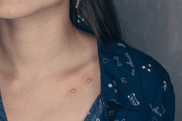 Piercing microdermal