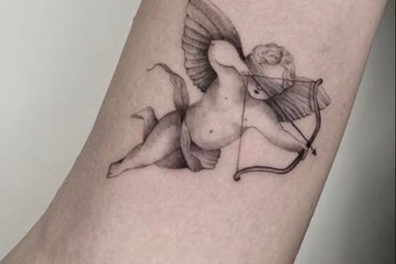 tatuaje de alas de ángel