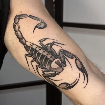 tatuaje de escorpio