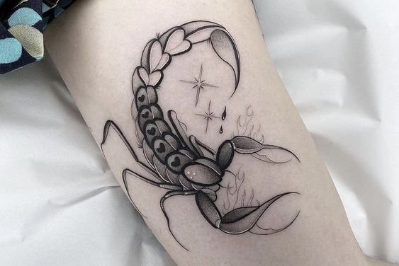 tatuaje de escorpio