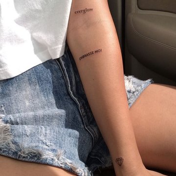 Tipos de fuentes para tatuajes