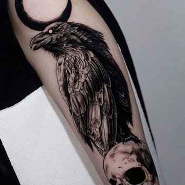 cuervos tatuajes