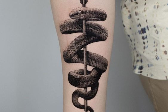serpiente tatuaje