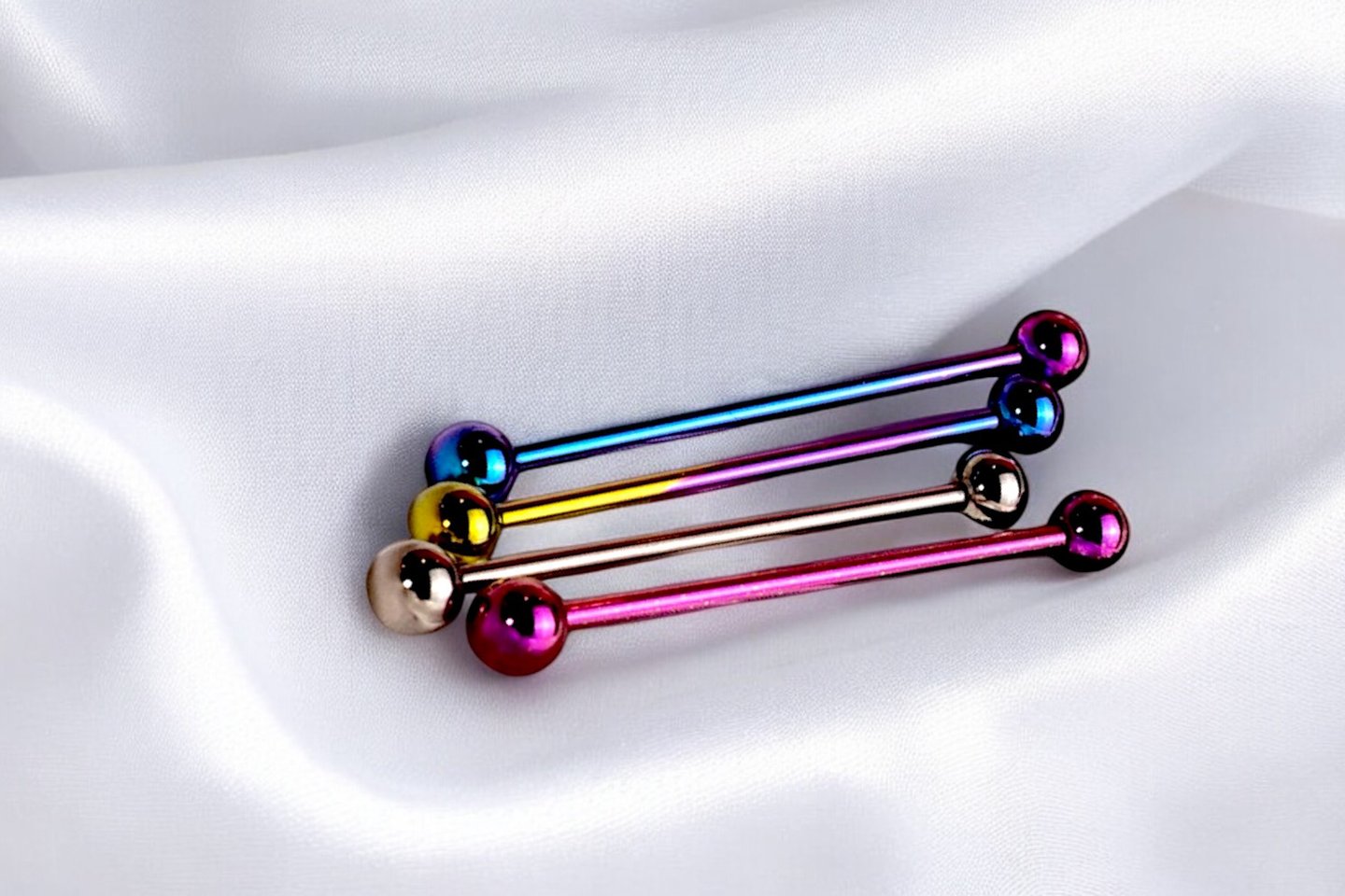 Joyería anodizada para piercings