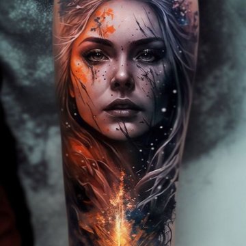 Red neuronal de tatuajes