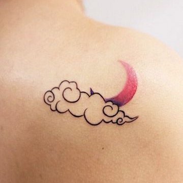 tatuaje nube