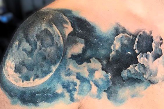 tatuaje nube