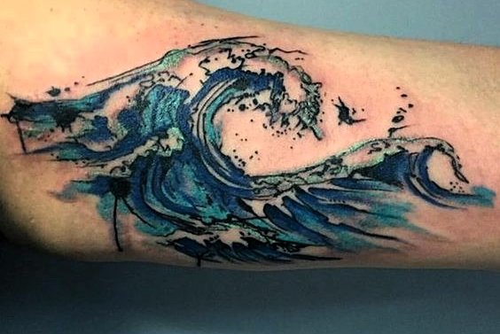 tatuaje ola
