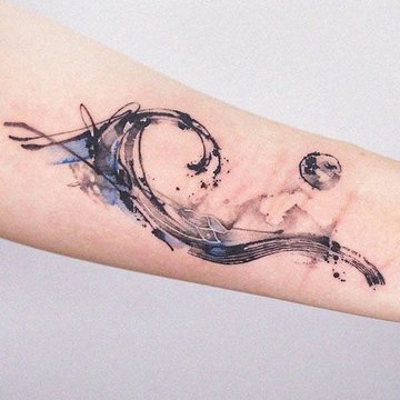 tatuaje ola