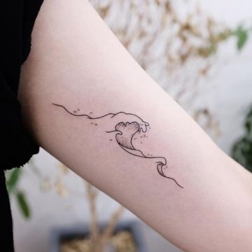 tatuaje ola