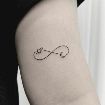 tatuaje infinito