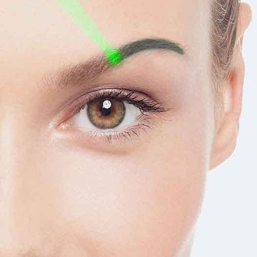 Eliminación láser de maquillaje permanente antiguo
