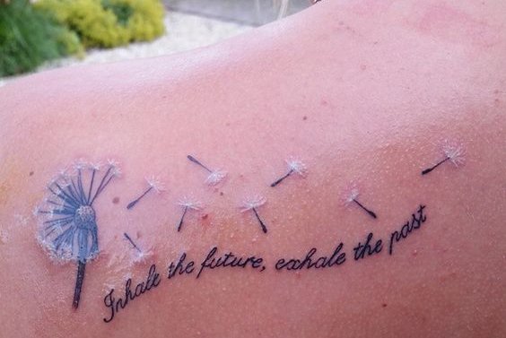 tatuaje de Diente de León