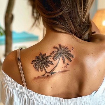 tatuaje de palma