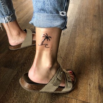 tatuaje de palma