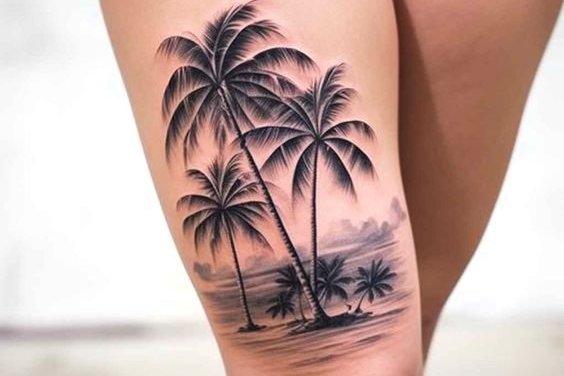tatuaje de palma