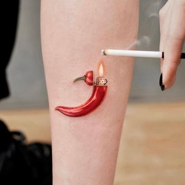 tatuaje pimiento