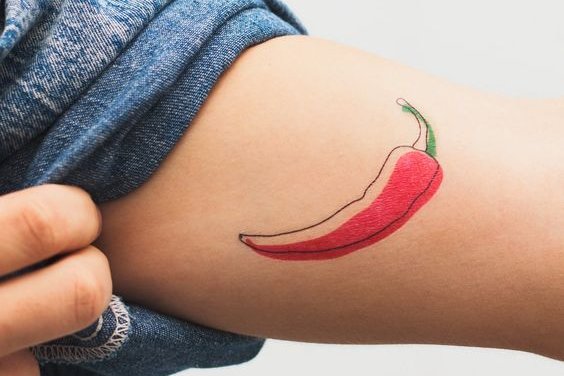 tatuaje pimiento