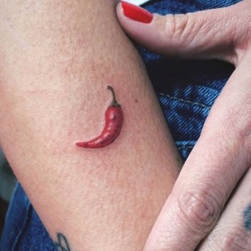tatuaje pimiento