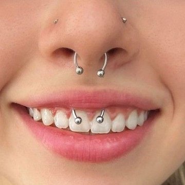piercing smiley