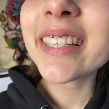 piercing smiley
