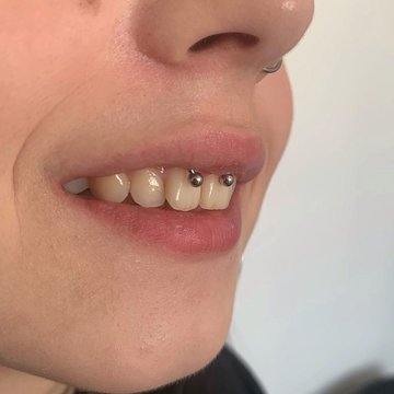 piercing smiley