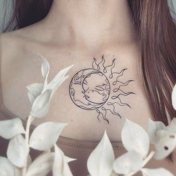 tatuaje de sol