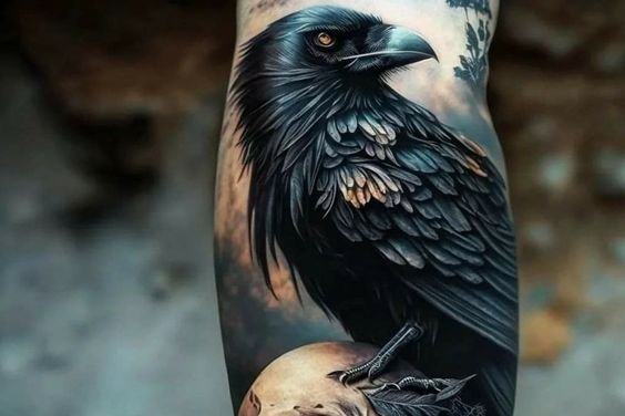 cuervos tatuajes